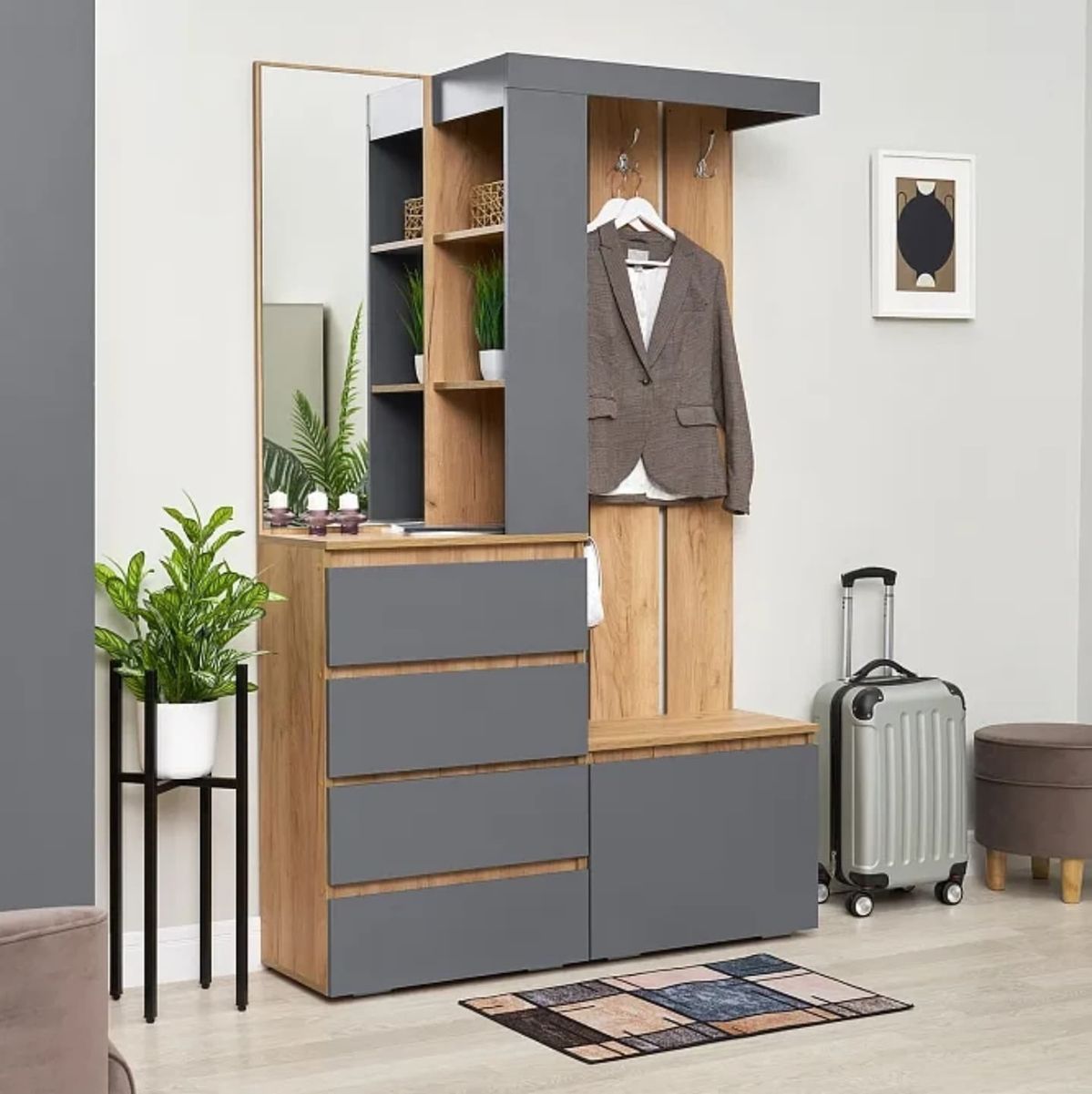 Dəhliz dolabı sadə